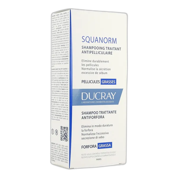 Ducray Sqouanorm Shamp Antip Grasses