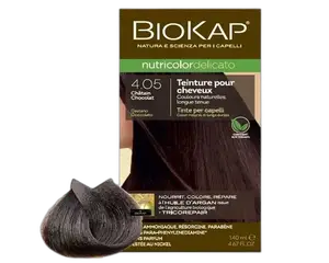 Biokap Nutricolor Delicato 4.05 140 Ml Chatain Chocolat