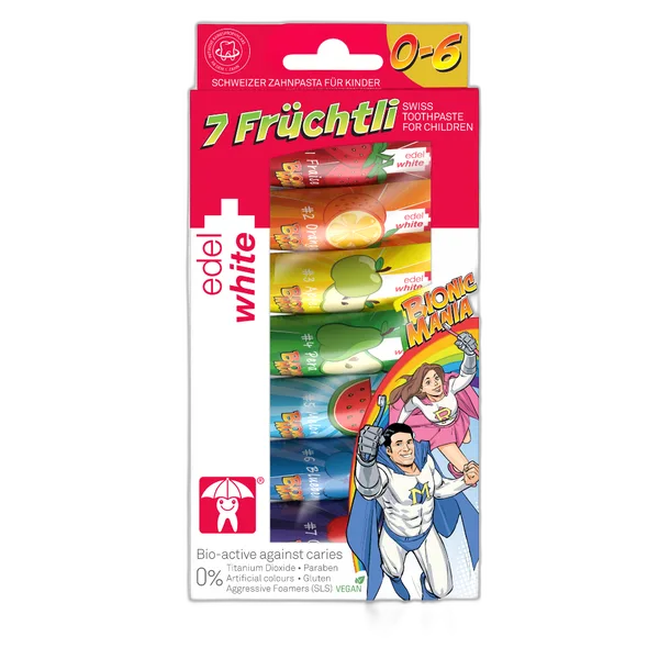 Edel White Dentifrice Junior 7 Fruit
