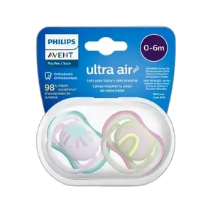 Avent Sucette Air 0-6m Girl 85/59