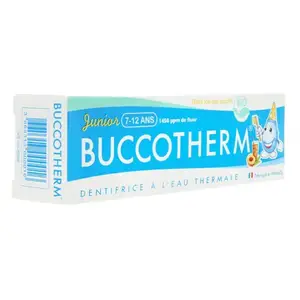 Buccotherm Dent Junior 7-12 Ans Gout Ice Tea Peche