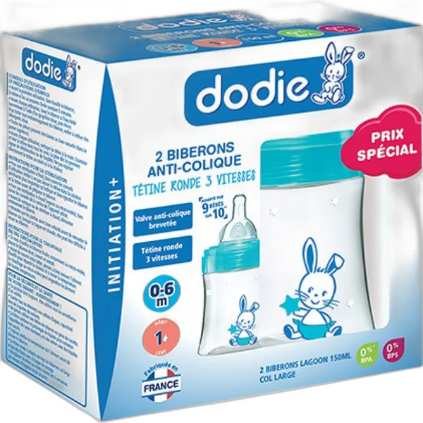 Dodie Bib Ini+ 150ml Lagoon