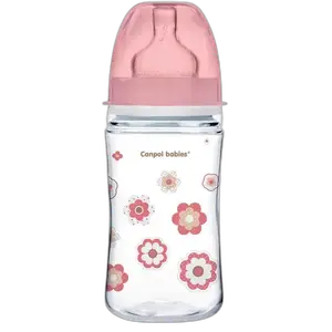 Canpol Babies Biberon Anti-colique Rose 240ml 35/217