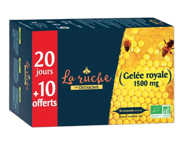 Dietaroma Gelee Royale 1500mg 20amp