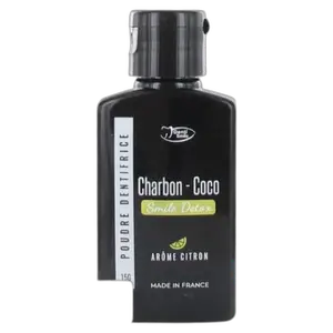 Denti-smile Poudre Blancheur Charbon Coco Citron