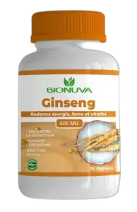 Bionuva Ginseng 500mg 60 Gul