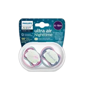 Avent Sucette Ultra Air Night 6-18 Girl
